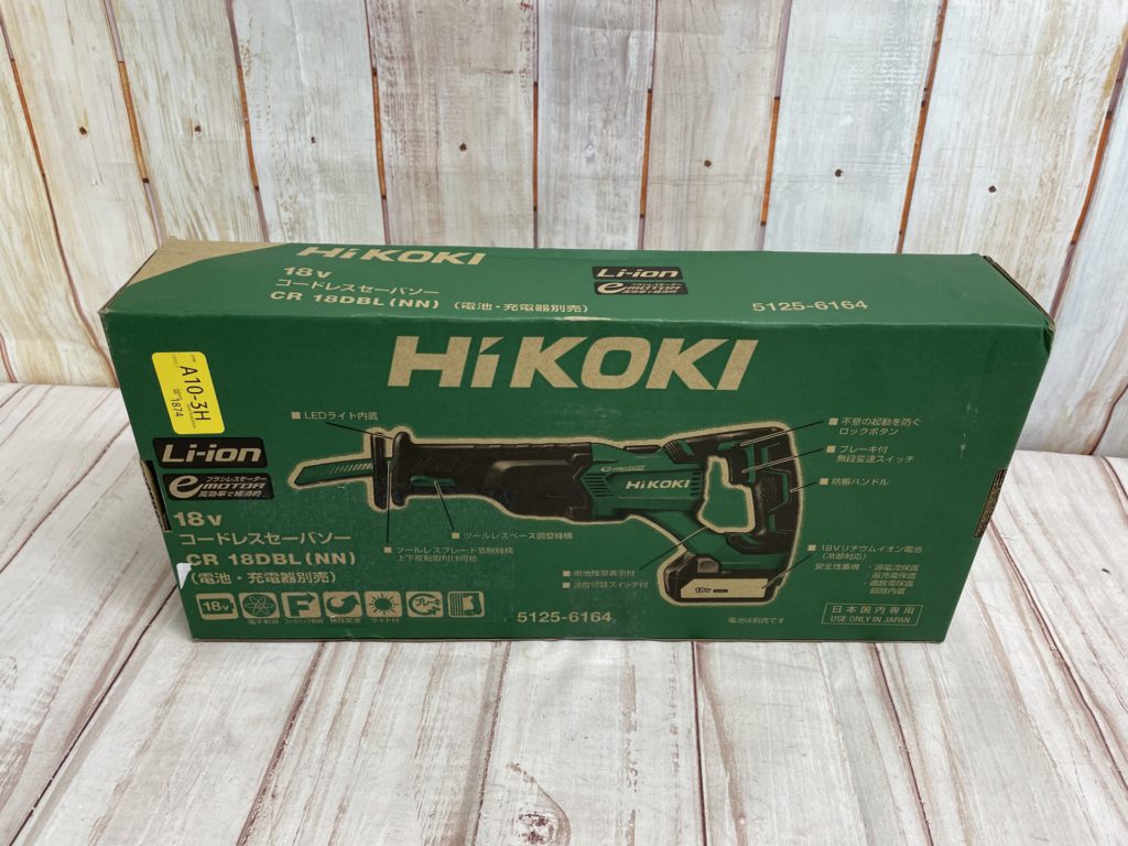 未使用 HiKOKI コードレスセーバソー CR18DBL - www.tcwalkerlawyers.com